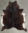 Chocolate XX-Large Brazilian Cowhide Rug 7'11"H x 6'9"W #A53777 by Hudson Hides