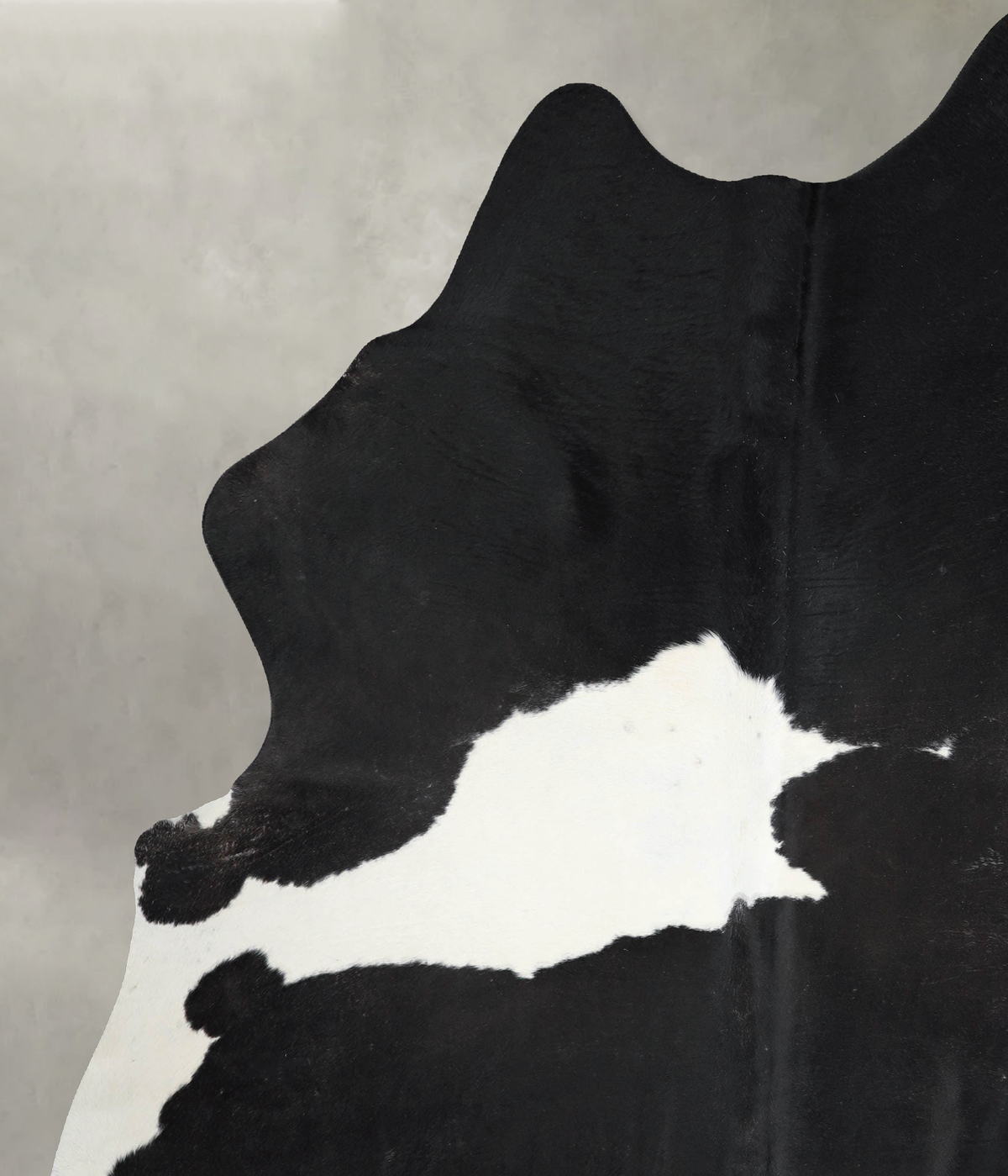 Black and White XX-Large Brazilian Cowhide Rug 8'4"H x 6'7"W #A53780 by Hudson Hides