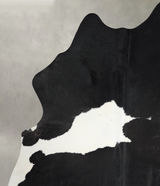 Black and White XX-Large Brazilian Cowhide Rug 8'4"H x 6'7"W #A53780 by Hudson Hides