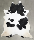 Black and White XX-Large Brazilian Cowhide Rug 8'6"H x 7'1"W #A53781 by Hudson Hides