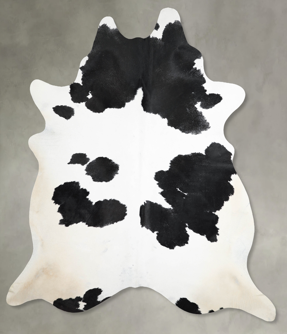 Black and White Cowhide Rug #A53781