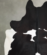 Black and White XX-Large Brazilian Cowhide Rug 8'9"H x 7'0"W #A53785 by Hudson Hides