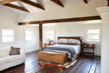 Brown and White X-Large Brazilian Cowhide Rug 6'10"H x 6'1"W #A53789 by Hudson Hides