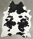 Black and White XX-Large Brazilian Cowhide Rug 7'8"H x 6'9"W #A53799 by Hudson Hides