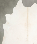 Ivory with Beige XX-Large Brazilian Cowhide Rug 7'9"H x 6'8"W #A53808 by Hudson Hides