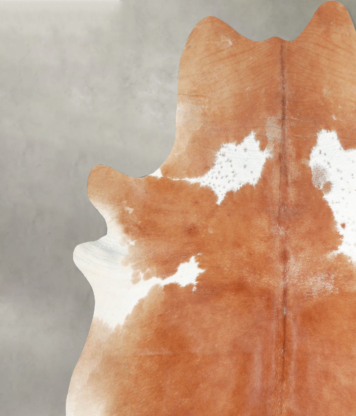 Beige XX-Large Brazilian Cowhide Rug 7'6"H x 6'9"W #A53826 by Hudson Hides