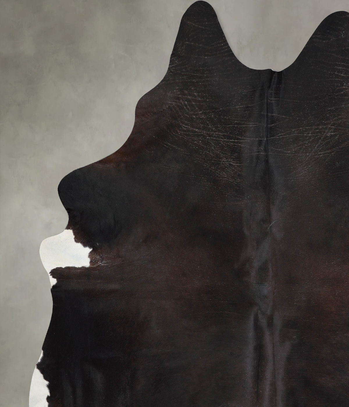 Dark Brindle XX-Large Brazilian Cowhide Rug 8'5"H x 7'3"W #A53840 by Hudson Hides