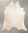 Palomino XX-Large Brazilian Cowhide Rug 7'8"H x 7'7"W #A53841 by Hudson Hides