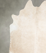 Palomino XX-Large Brazilian Cowhide Rug 7'8"H x 7'7"W #A53841 by Hudson Hides