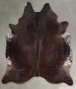Chocolate XX-Large Brazilian Cowhide Rug 8'8"H x 7'4"W #A53845 by Hudson Hides