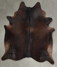 Chocolate XX-Large Brazilian Cowhide Rug 8'5"H x 7'7"W #A53849 by Hudson Hides