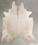 Champagne XX-Large Brazilian Cowhide Rug 8'5"H x 7'2"W #A53855 by Hudson Hides