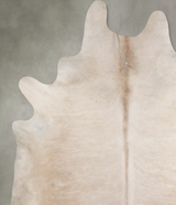 Champagne XX-Large Brazilian Cowhide Rug 8'5"H x 7'2"W #A53855 by Hudson Hides
