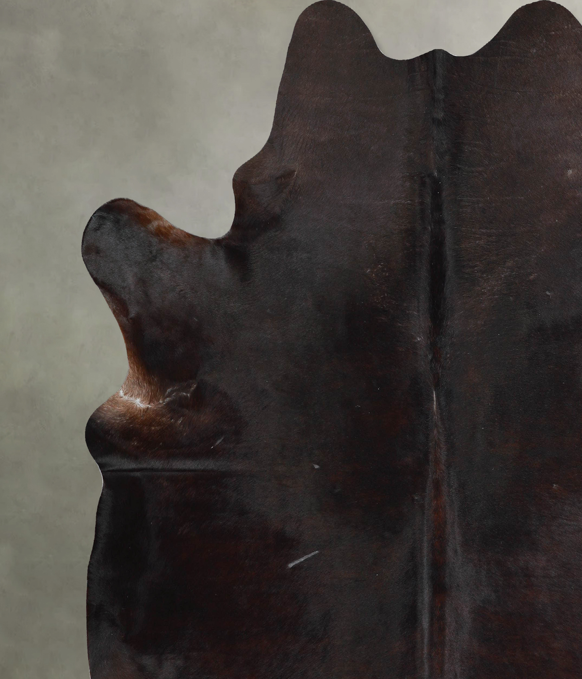 Dark Brindle X-Large Brazilian Cowhide Rug 7'4"H x 6'8"W #A53861 by Hudson Hides