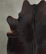 Dark Brindle X-Large Brazilian Cowhide Rug 7'4"H x 6'8"W #A53861 by Hudson Hides