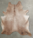 Taupe XX-Large Brazilian Cowhide Rug 7'9"H x 6'6"W #A53867 by Hudson Hides