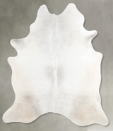 Light Grey X-Large Brazilian Cowhide Rug 7'5"H x 6'2"W #A53868 by Hudson Hides