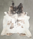 Light Brindle XX-Large Brazilian Cowhide Rug 8'2"H x 6'11"W #A53871 by Hudson Hides