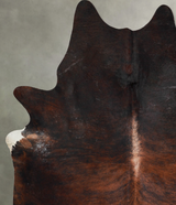 Dark Brindle XX-Large Brazilian Cowhide Rug 8'3"H x 6'9"W #A53875 by Hudson Hides