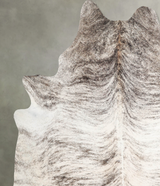 Light Brindle XX-Large Brazilian Cowhide Rug 8'1"H x 6'8"W #A53883 by Hudson Hides