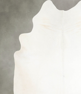 Ivory with Beige XX-Large Brazilian Cowhide Rug 7'10"H x 7'6"W #A53896 by Hudson Hides