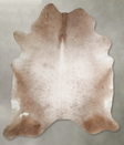 Taupe XX-Large Brazilian Cowhide Rug 8'8"H x 7'4"W #A53897 by Hudson Hides