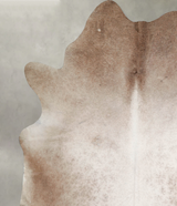 Taupe XX-Large Brazilian Cowhide Rug 8'8"H x 7'4"W #A53897 by Hudson Hides