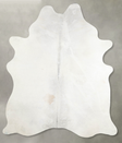 Light Grey X-Large Brazilian Cowhide Rug 7'5"H x 6'0"W #A53898 by Hudson Hides