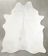 Light Grey X-Large Brazilian Cowhide Rug 7'5"H x 6'0"W #A53898 by Hudson Hides