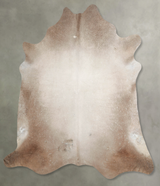 Taupe X-Large Brazilian Cowhide Rug 6'8"H x 6'10"W #A53904 by Hudson Hides