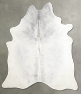 Light Grey XX-Large Brazilian Cowhide Rug 7'9"H x 7'0"W #A53908 by Hudson Hides