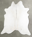 Light Grey XX-Large Brazilian Cowhide Rug 7'8"H x 6'10"W #A53913 by Hudson Hides