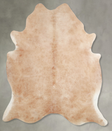 Beige X-Large Brazilian Cowhide Rug 7'0"H x 6'3"W #A53919 by Hudson Hides