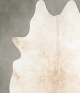Beige XX-Large Brazilian Cowhide Rug 7'11"H x 6'8"W #A53920 by Hudson Hides