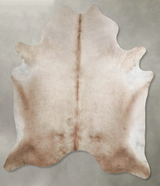 Taupe X-Large Brazilian Cowhide Rug 7'6"H x 6'7"W #A53922 by Hudson Hides