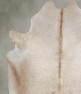 Taupe X-Large Brazilian Cowhide Rug 7'6"H x 6'7"W #A53922 by Hudson Hides