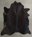 Chocolate X-Large Brazilian Cowhide Rug 7'4"H x 6'7"W #A53923 by Hudson Hides