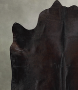 Chocolate X-Large Brazilian Cowhide Rug 7'4"H x 6'7"W #A53923 by Hudson Hides