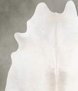 Grey with Beige XX-Large Brazilian Cowhide Rug 8'5"H x 7'7"W #A53925 by Hudson Hides