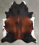 Warm Caramel XX-Large Brazilian Cowhide Rug 7'6"H x 6'9"W #A53926 by Hudson Hides