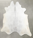 Light Grey XX-Large Brazilian Cowhide Rug 7'11"H x 7'7"W #A53930 by Hudson Hides