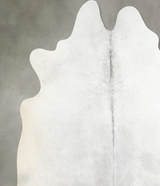 Light Grey XX-Large Brazilian Cowhide Rug 7'11"H x 7'7"W #A53930 by Hudson Hides