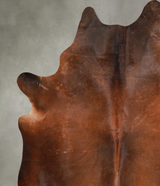 Warm Caramel XX-Large Brazilian Cowhide Rug 8'3"H x 7'3"W #A53935 by Hudson Hides