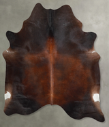 Warm Caramel XX-Large Brazilian Cowhide Rug 7'11"H x 6'9"W #A53938 by Hudson Hides