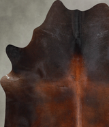 Warm Caramel XX-Large Brazilian Cowhide Rug 7'11"H x 6'9"W #A53938 by Hudson Hides