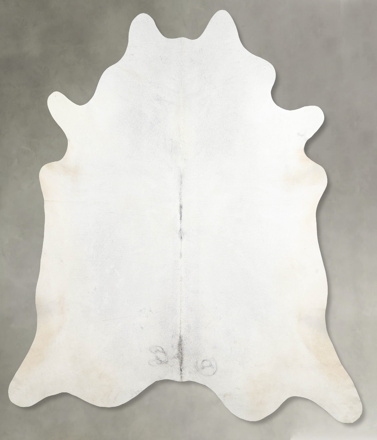 Light Grey Cowhide Rug #A53939