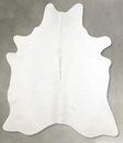 Light Grey X-Large Brazilian Cowhide Rug 7'5"H x 6'2"W #A53941 by Hudson Hides