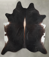 Chocolate XX-Large Brazilian Cowhide Rug 8'9"H x 7'6"W #A53943 by Hudson Hides