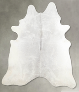 Medium Grey XX-Large Brazilian Cowhide Rug 7'11"H x 6'9"W #A53945 by Hudson Hides
