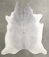 Medium Grey XX-Large Brazilian Cowhide Rug 8'5"H x 7'8"W #A53946 by Hudson Hides